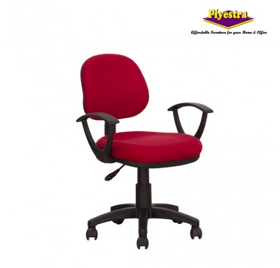 Chet Task Chair Fabric  - Maroon